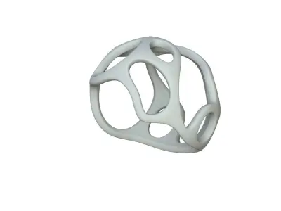 SciFi Cube Object No 35728 Low Poly Shape Texture