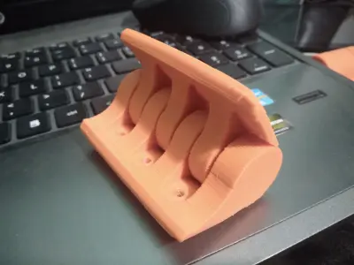 Plastic Hinge 3D print model