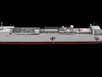  Hospital Ship USNS Mercy 