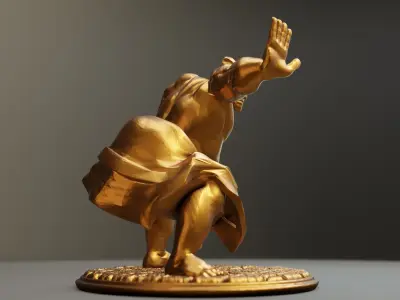 SUMO WRESTLING FIGHTER - STREET FIGHTER 3D print model