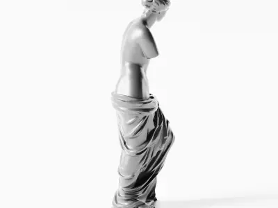 Venus de Milo Classical  Sculpture 3D model