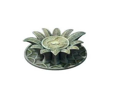 Model - Kapya Buddha Forest Little Lotus Block 07 3D model