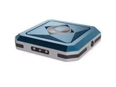 Window robot cleaner Low-poly 3D model purchase