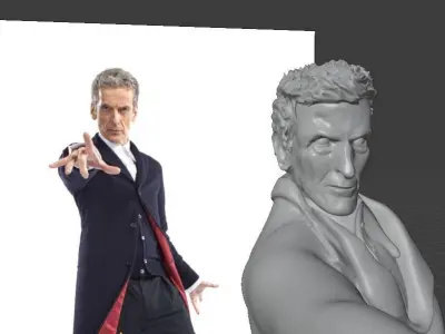 Doctor Who - 12th Doctor 3D print model