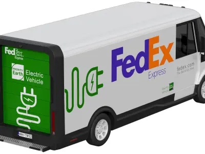 BrightDrop Zevo 600 3D model