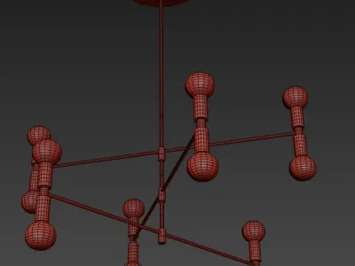 Yoka Modern Pendant lighting 3D model