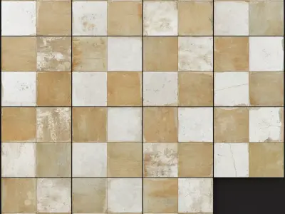 Peronda Clay Checker Sand 3D model