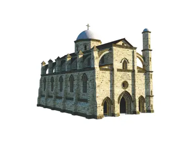 St George of the Greeks Cathedral Reconstruction 3D model