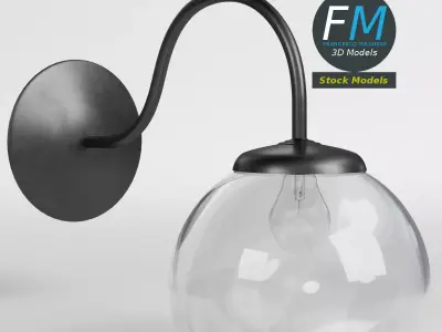 Wall light 1 3D model