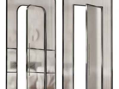 Art Deco door 12 3D model