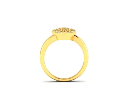 Women Ring  Render 3dm STL OBJ FBX Details 3D print model 194