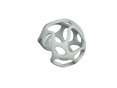 SciFi Cube Object No 19318 Low Poly Shape Texture