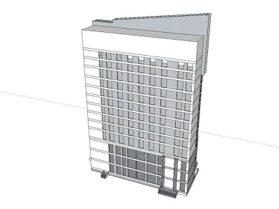 vacation spot-Resort-Fashion Leisure Hotel-0158 3D model