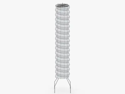 1454 - Floor Lamp Low-poly 3D model