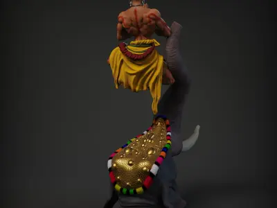 Dhalsim Street Fighter 6 3D Print Model STL 3D print model 3D print model