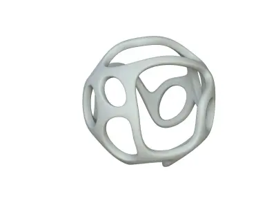 SciFi Cube Object No 33682 Low Poly Shape Texture