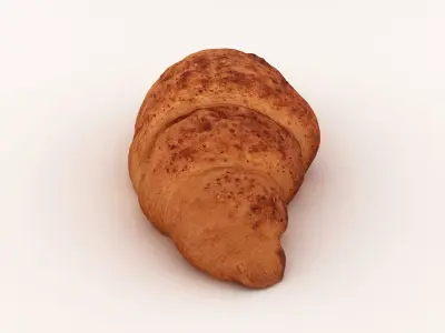 Croissant 001 3D model