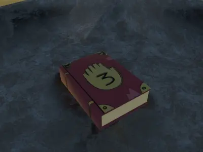 Mystery Shack Low-poly 3D model