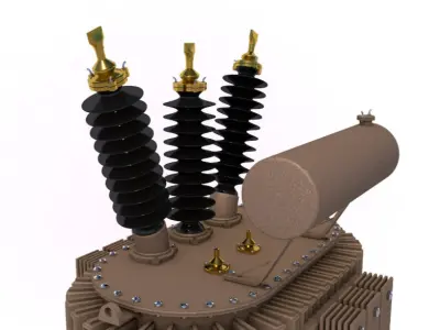 Electrical Transformer200 3D model