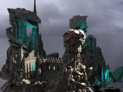 The lord of Chaos Capital  3D model