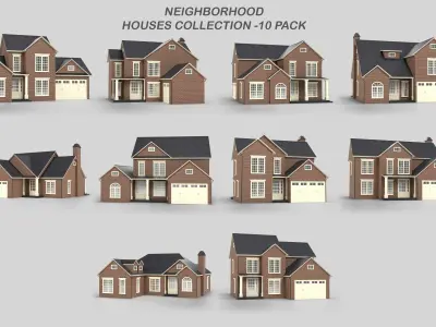 British House Design Collection 1-10 Pack T4