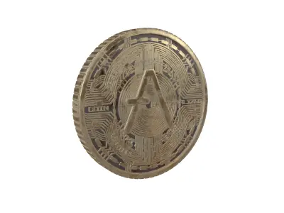 Aave Coin v5 005 3D model