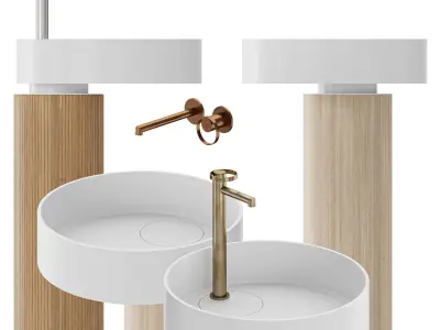 MOMA Design TOWER OYSTER - Floor sink 3D model