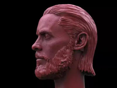 Blade Runner -Niander Wallace-Jared Leto Head 3D print model
