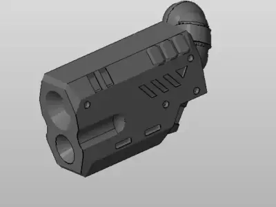 CHIBI-TECH SD - ZR-4 ARM     3D print model