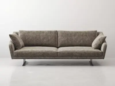 Nikita 3 Seater Sofa 3D model