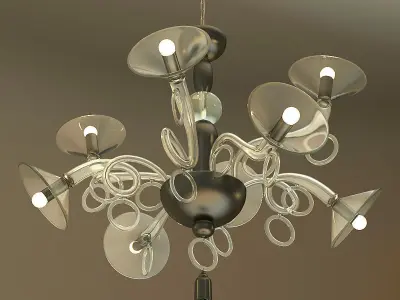 de Majo Laguna Planet chandelier 3D model