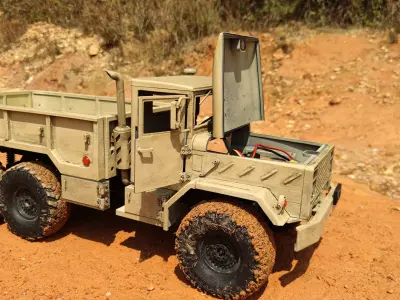 Crawler M939 Cab - 1-10 RC body 3D print model
