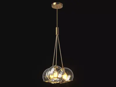 729031 Sferico Lightstar ceiling chandelier 3D model