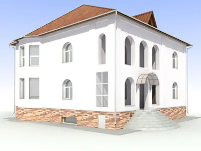 Country Cottage 3D model