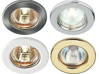 lightS downlight with gold finish 3D model