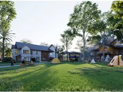 community center 3D model
