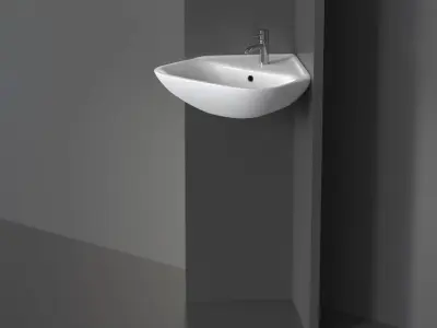 Corner Sink 8 3D model