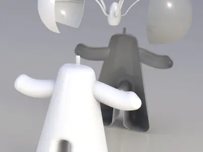 MoonLight table lamp 3D model