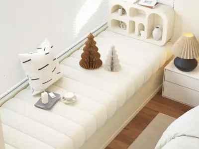 Comfortable bedroom  3D model