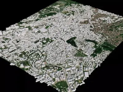 Pristina - Kosovo 3D model