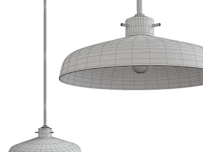 Nemo Style A Pendant Light Low-poly 3D model