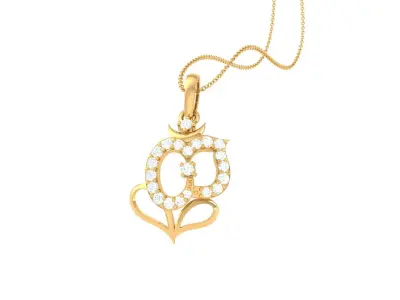 Spiritual Ganesha Pendant 3D print model