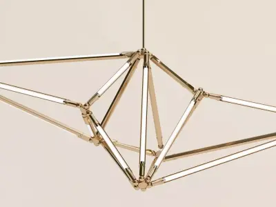 Shy Pendant Light 3D model