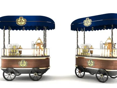 POP Stand Design 3D model