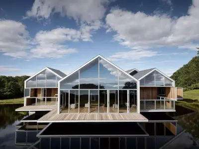 Sommer Residential Villa Revit 3D Model Low-poly 3D model