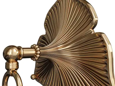 WILDWOOD ARTS and CRAFTS FITTER WALL SCONCE Low-poly 3D model