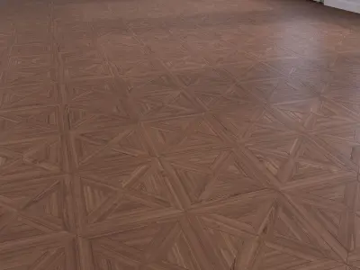 Parquet - Laminate - Wooden floor Low-poly 3D model 29
