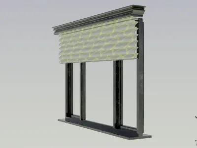 Window for sims Free 3D model