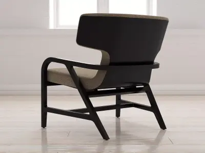 Fulgens Armchair 3D model