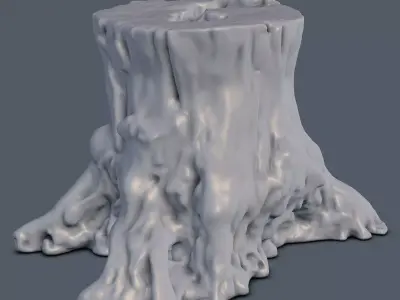 Tree Trunk 3D print model